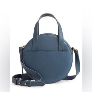 Madewell The Juno Circle 100% Leather Crossbody Bag Purse